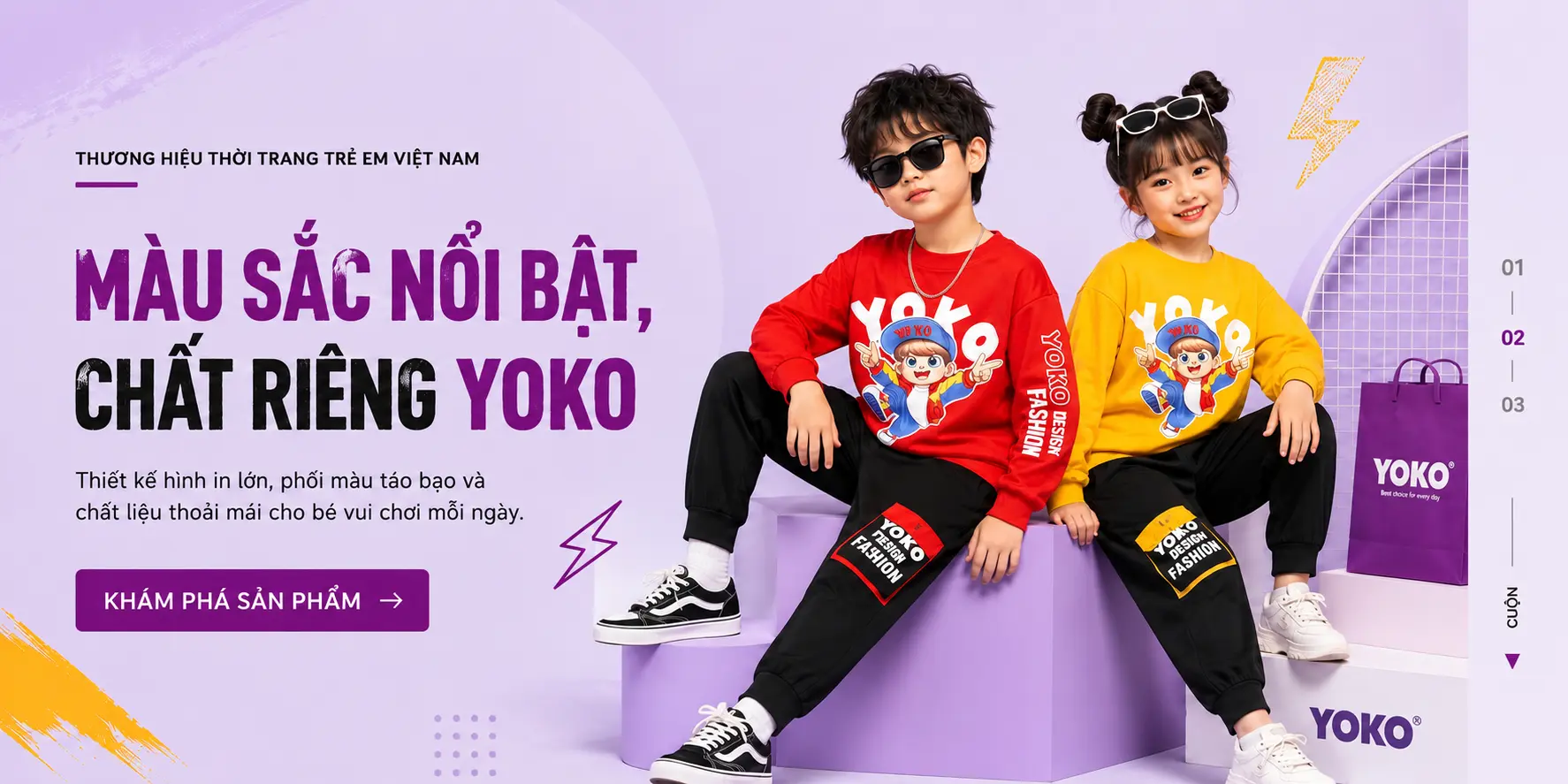 YOKO Kids – Màu sắc nổi bật, chất riêng YOKO