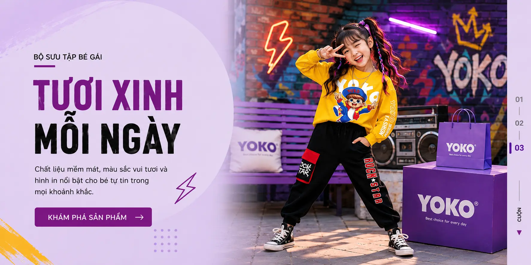 YOKO Kids – Tươi xinh mỗi ngày
